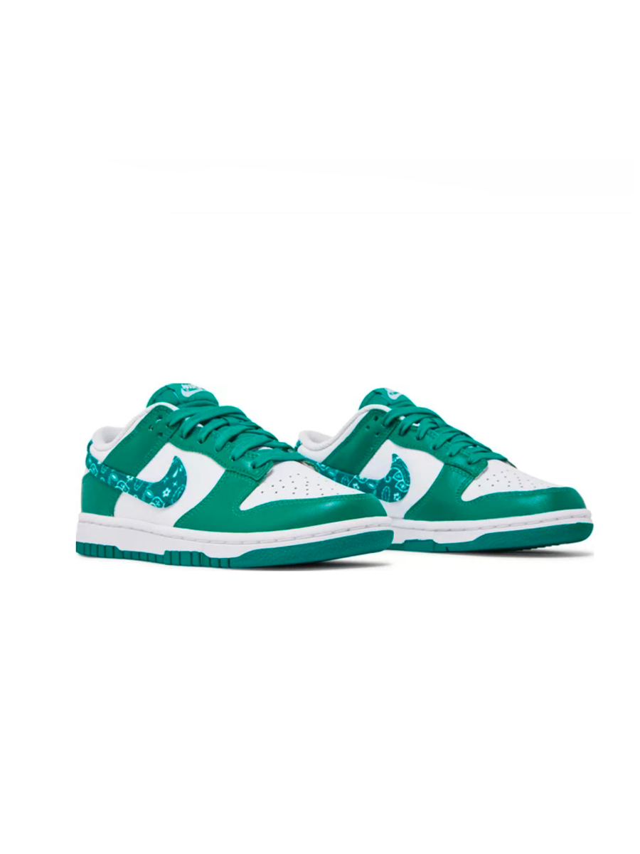 Картинка Кроссовки для ходьбы Nike Dunk Low Essential Paisley Pack Green