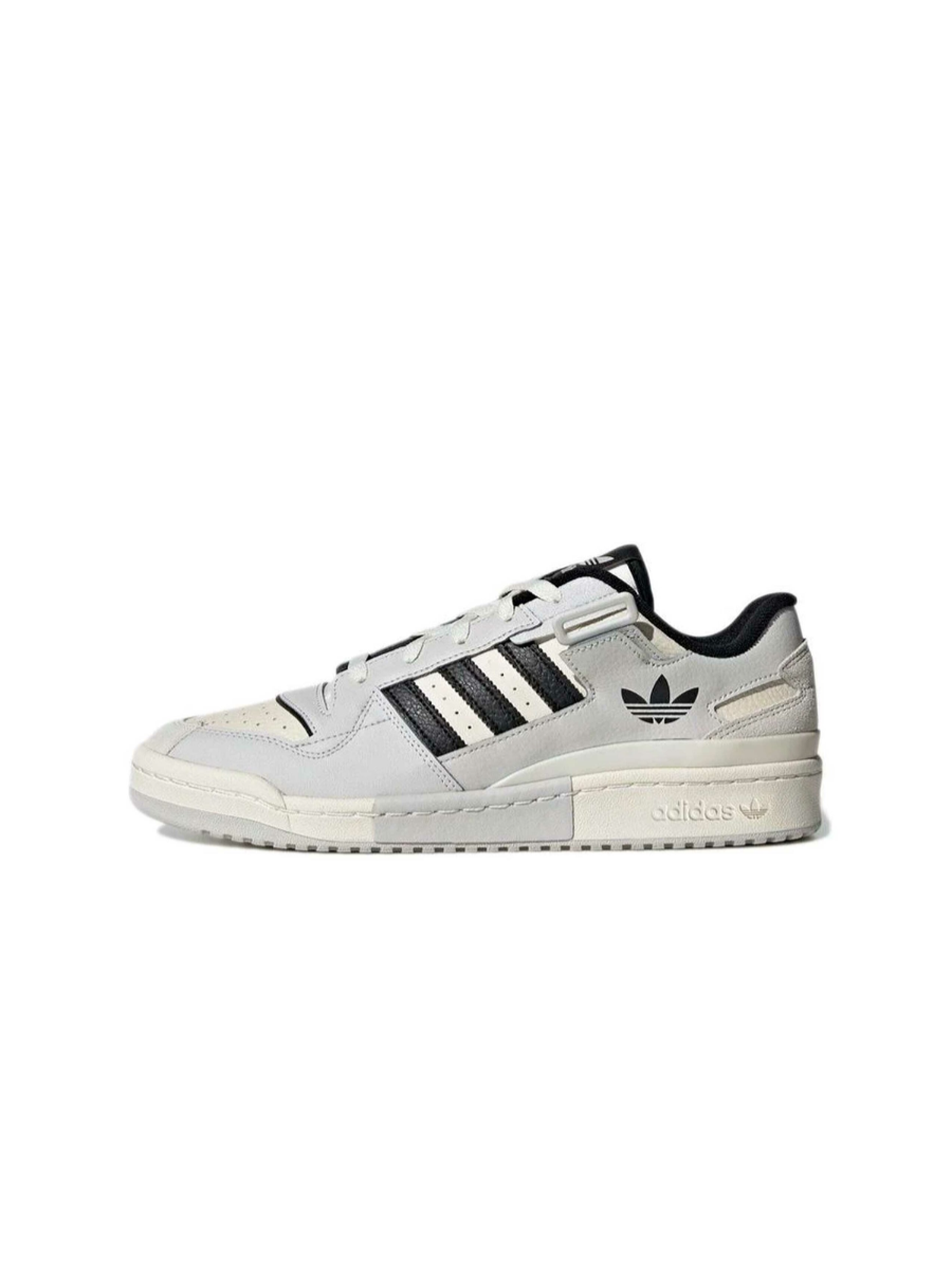 Картинка Кроссовки мужские для туризма Adidas Forum 84 Low Exhibit Grey Black