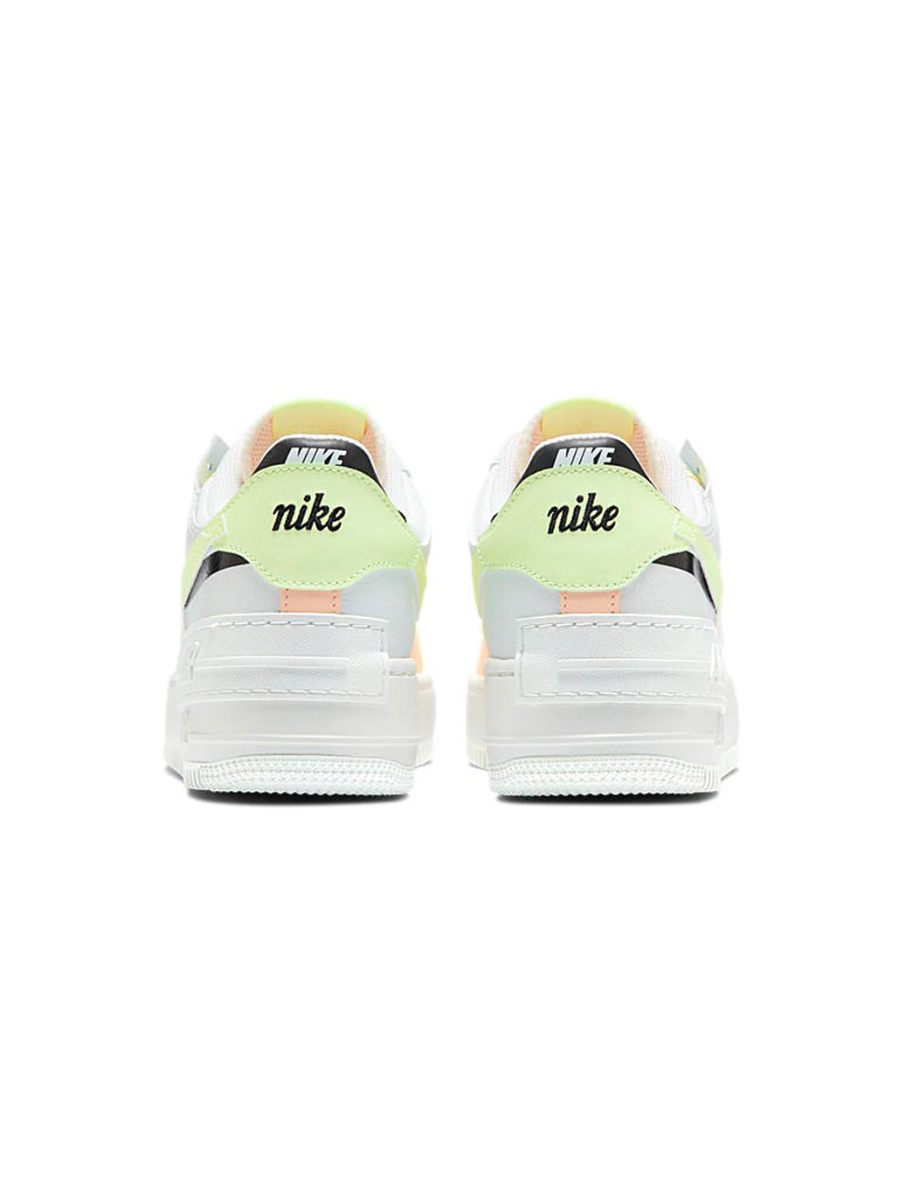 Картинка Кроссовки Nike Air Force 1 Low Shadow Summit White Barely Volt Crimson Tint